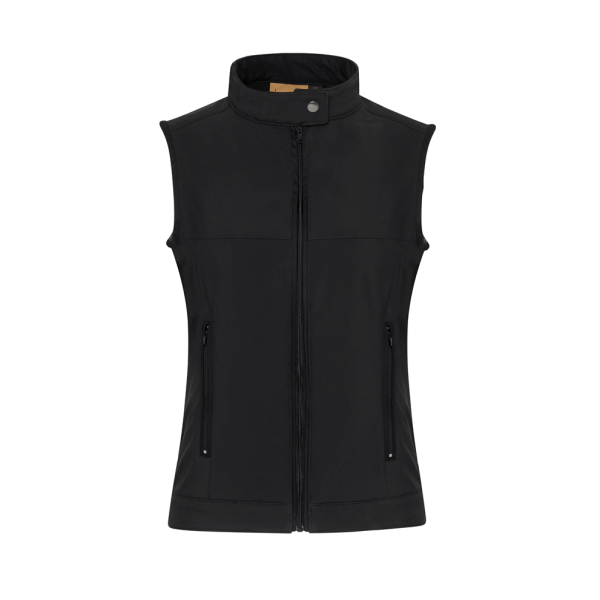 Black Executive Detachable Jacket For Women